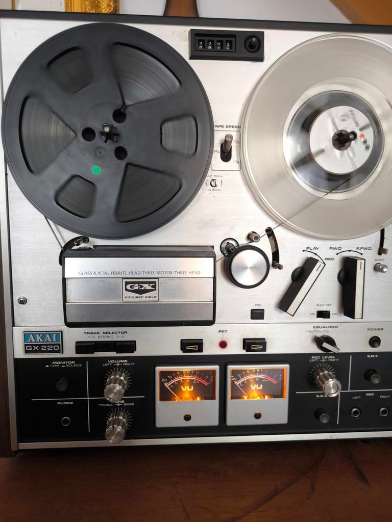 AKAI reel to reel, Ophalen