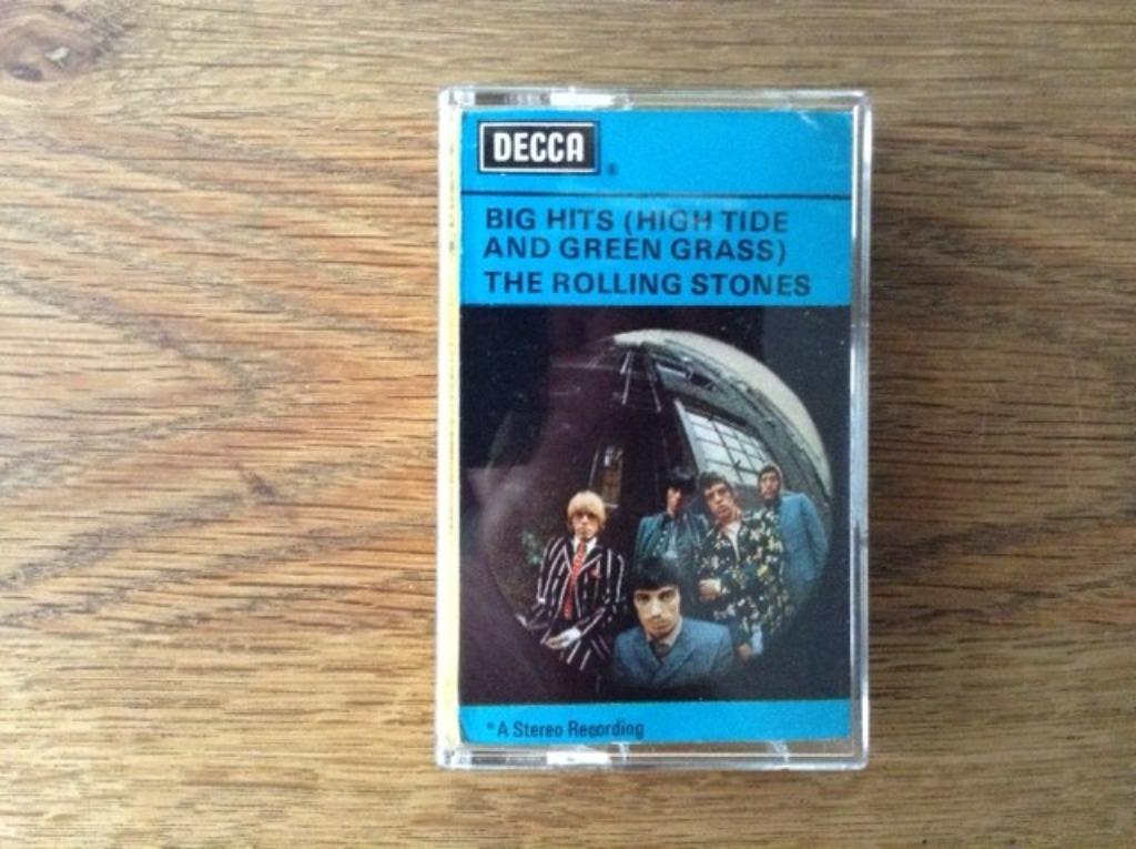 muziekcassette rolling stones, Cd's en Dvd's, Ophalen of Verzenden, Rock en Metal, 1 bandje, Origineel