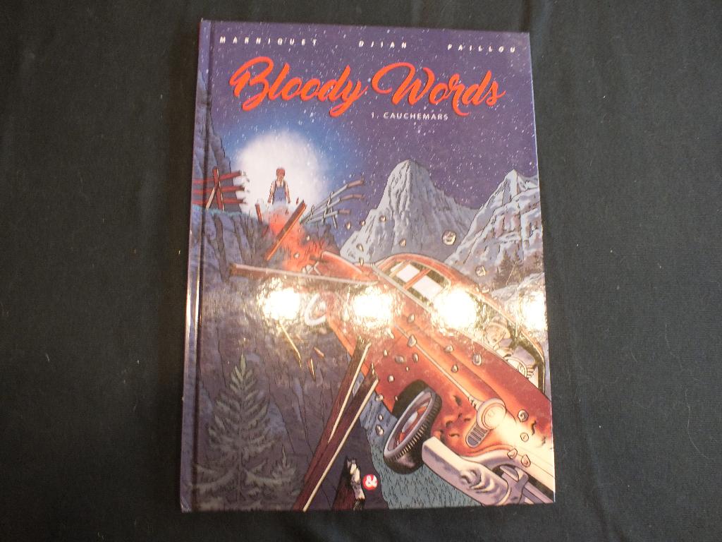 BLOODY WORDS (1 ALBUM EO).  CERISES & COQUELICOTS, Enlèvement ou Envoi, Une BD, Comme neuf, MARINIQUET-DJIAN-PAILLOU