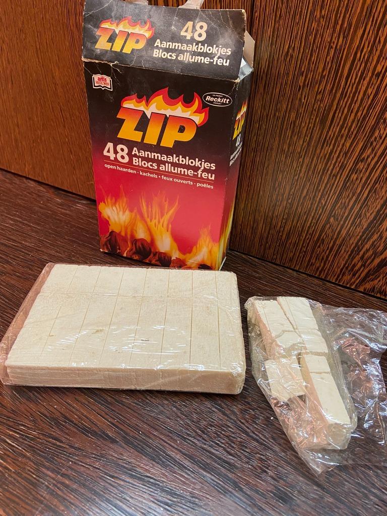 ZIP 24 blocs / briques allume-feu, Enlèvement, Neuf, Zip