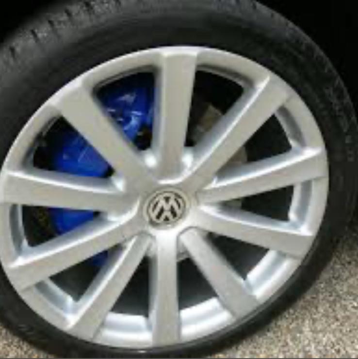 Jantes 21 pouces d'origine Volkswagen R50, Autos : Pièces & Accessoires, Pneus et Jantes, 4 Saisons, 295 mm, Enlèvement ou Envoi