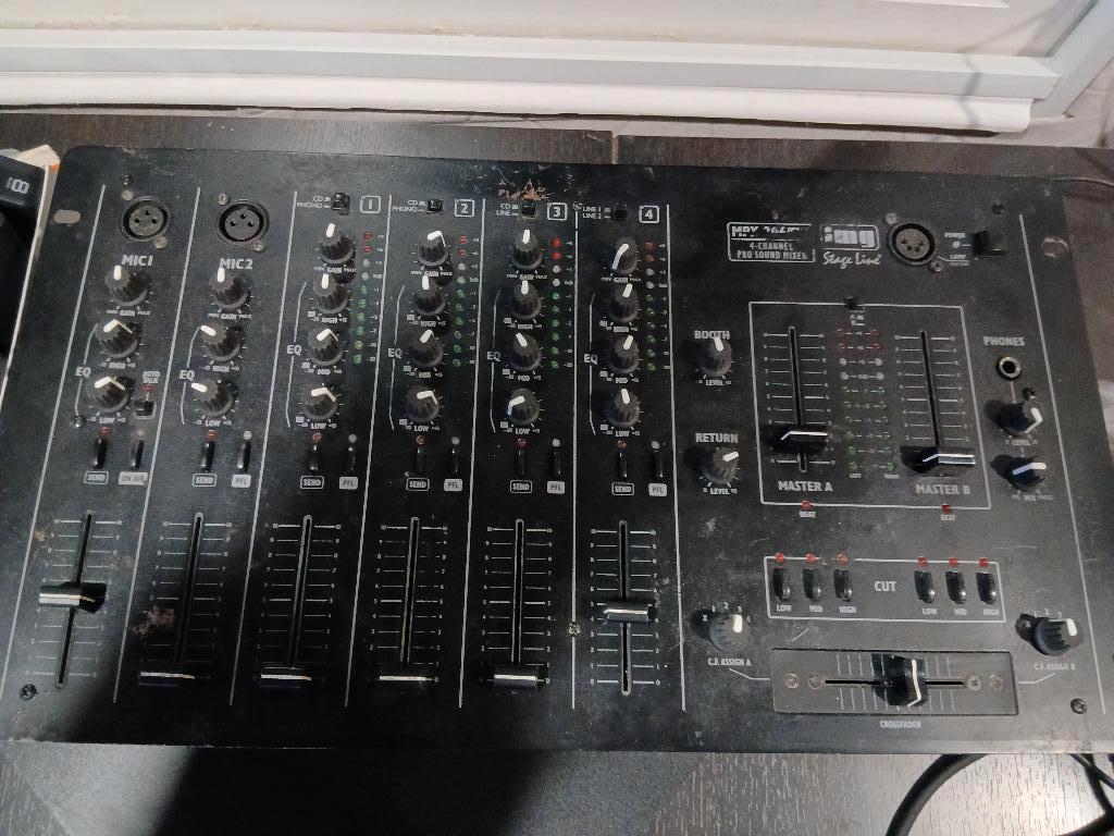 Audiomixer, Muziek en Instrumenten, Mengpanelen, Ophalen, Zo goed als nieuw, 5 tot 10 kanalen, Microfooningang