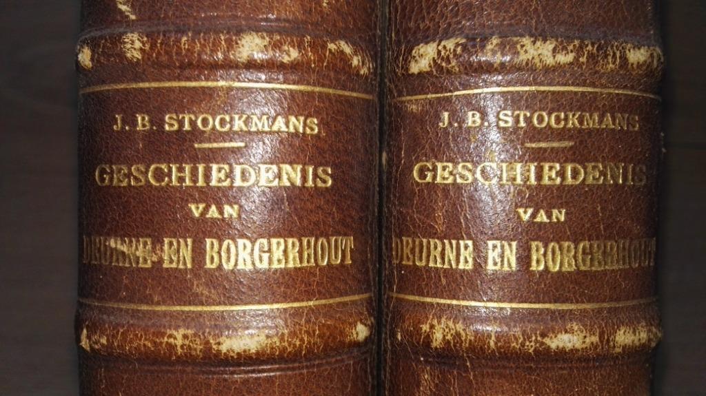 Stockmans, Deurne en Borgerhout (3 dln) + Berchem 1886 1899, Antiek en Kunst, Ophalen of Verzenden