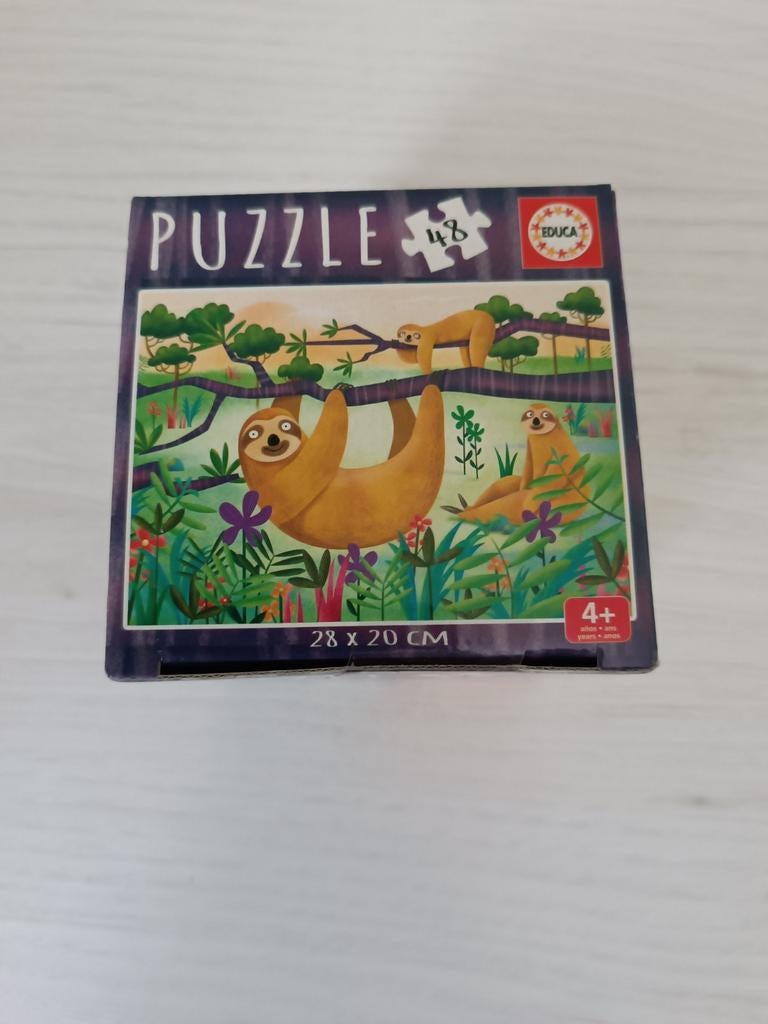 Educa puzzel met luiaard 48 stuks/ nieuw!, Ophalen