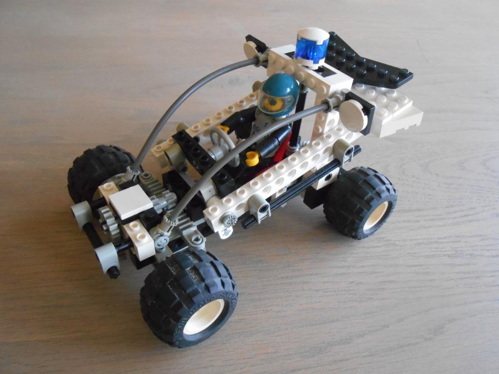 lego 8230 technic politie buggy, Kinderen en Baby's, Speelgoed | Duplo en Lego, Ophalen of Verzenden, Gebruikt, Complete set, Lego