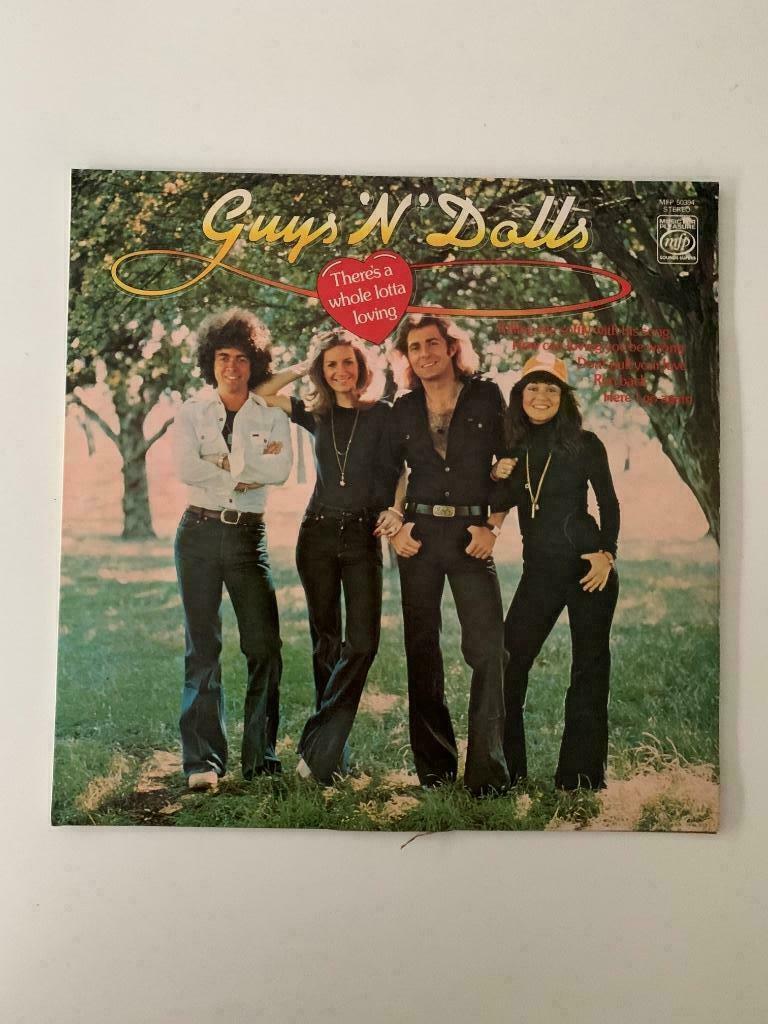 LP Guys 'N' Dolls, There's a whole lotta loving, 1978, Ophalen of Verzenden