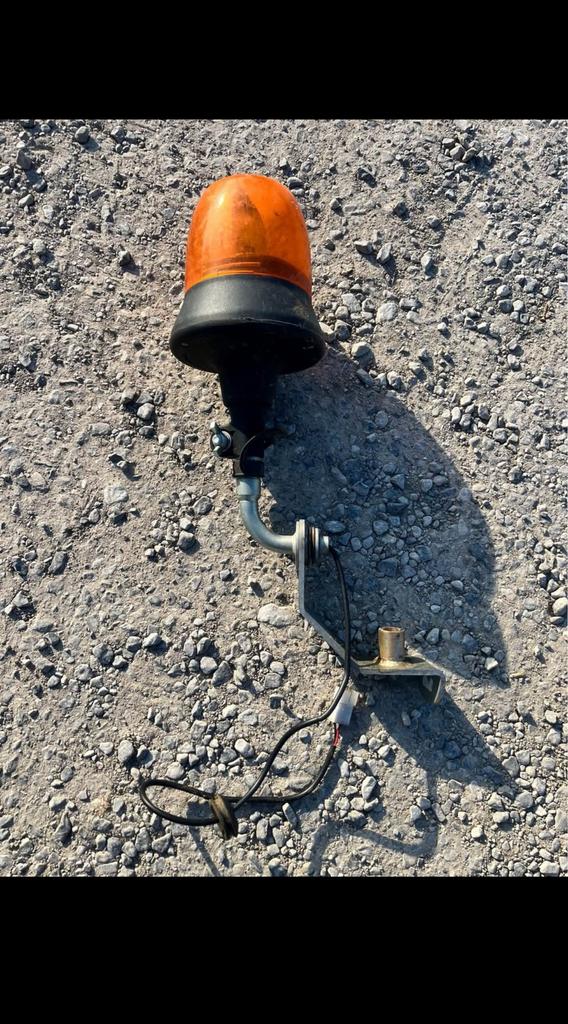 Gyrophare + support, Ophalen