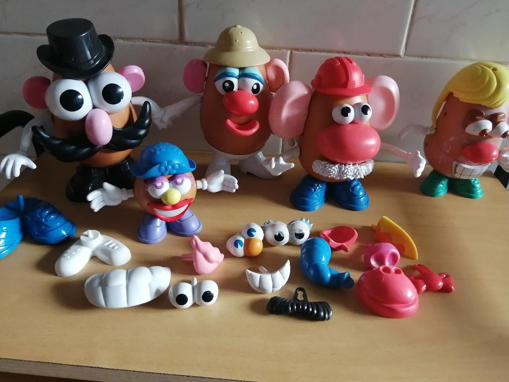 Lot 4 Monsieur Patate + accessoires divers HASBRO, Enfants & Bébés, Enlèvement ou Envoi