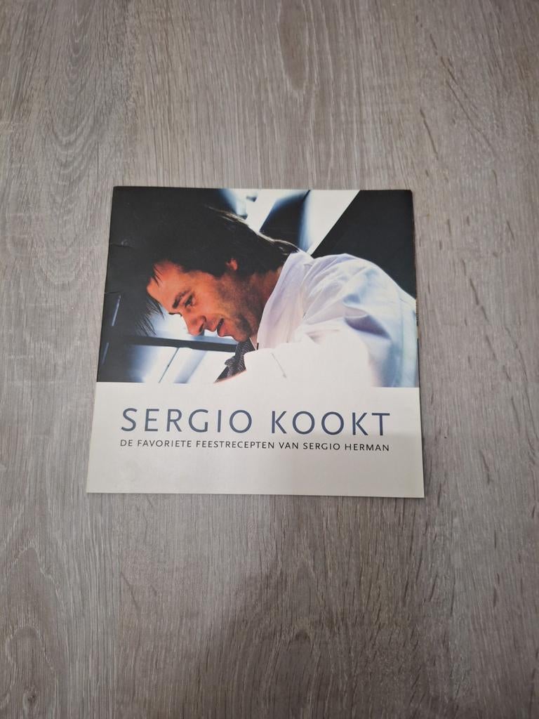 Sergio kookt, Boeken, Ophalen of Verzenden, Zo goed als nieuw