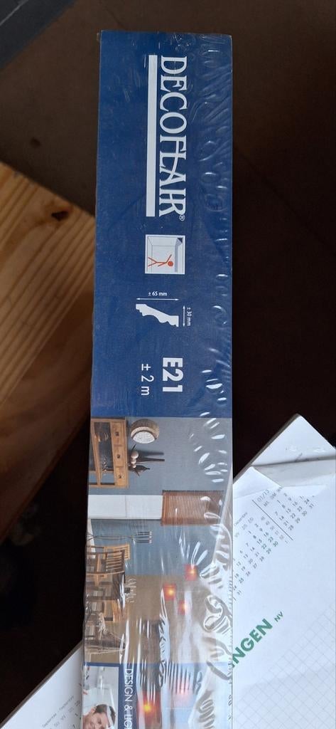 Nieuw Decoflair E21 Model PU Sierlijst, Doe-het-zelf en Bouw, Plinten en Afwerking, Nieuw, Lijsten, Ophalen