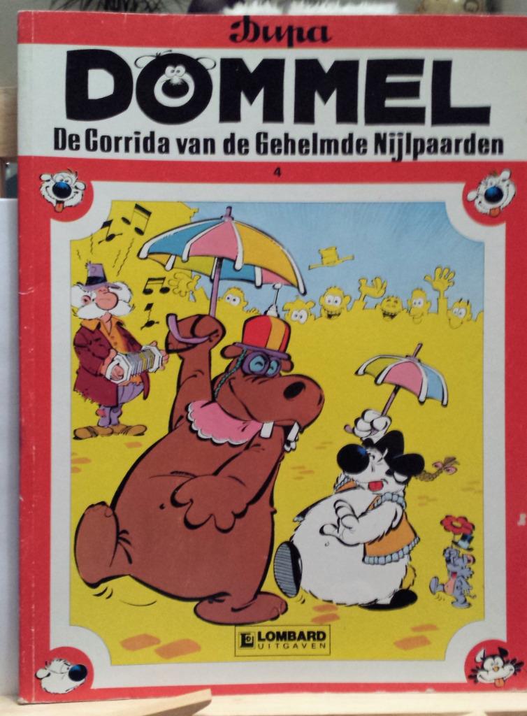 dommel - de gorrida van de gehelmde nijlpaarden, Eén stripboek, Ophalen of Verzenden, Zo goed als nieuw
