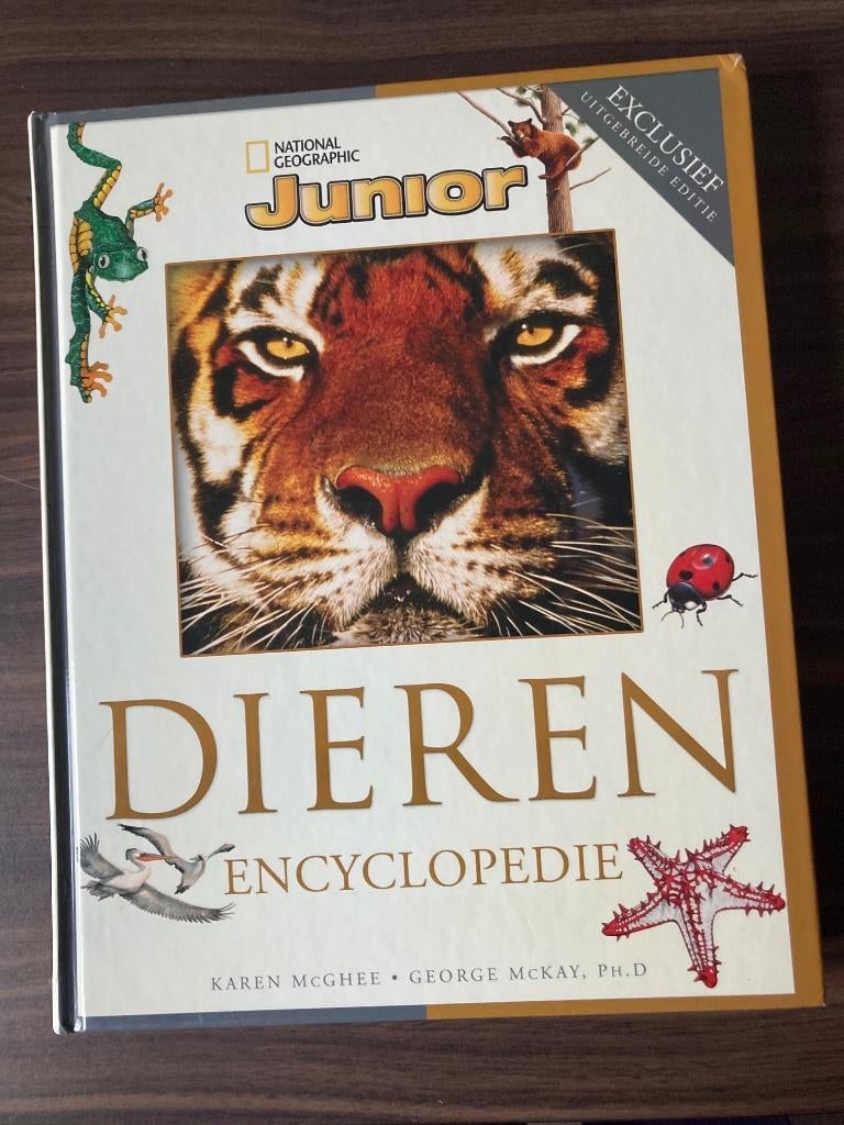 National Geographic Junior dierenencyclopedie, Livres, Encyclopédies, Enlèvement ou Envoi, Karen McGhee & George McKay, Tome à part