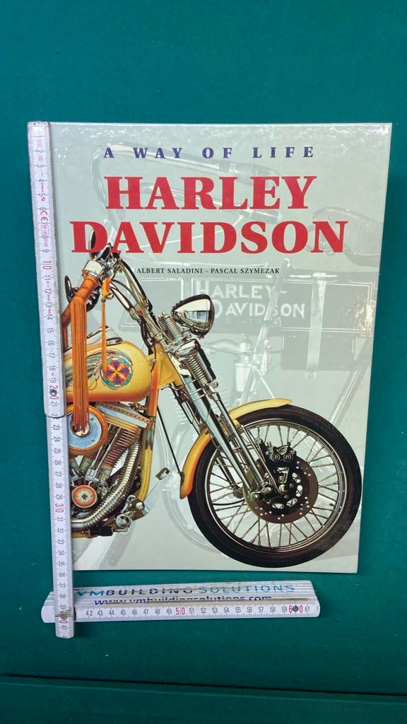 A. Saladin - Harley Davidson.  A way of life, Ophalen, Zo goed als nieuw, A. Saladin