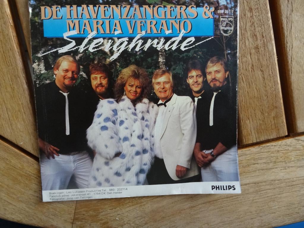 De havenzangers & maria verano sleighride, Ophalen of Verzenden, Zo goed als nieuw, Levenslied of Smartlap