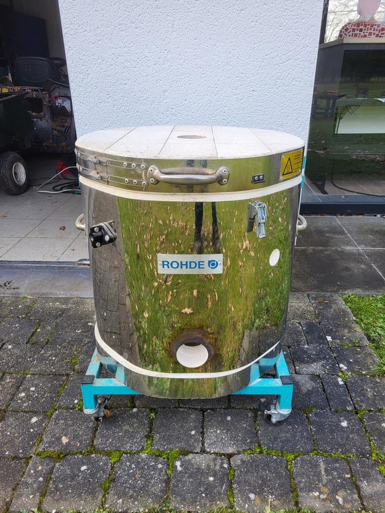 Rhode raku oven, Enlèvement