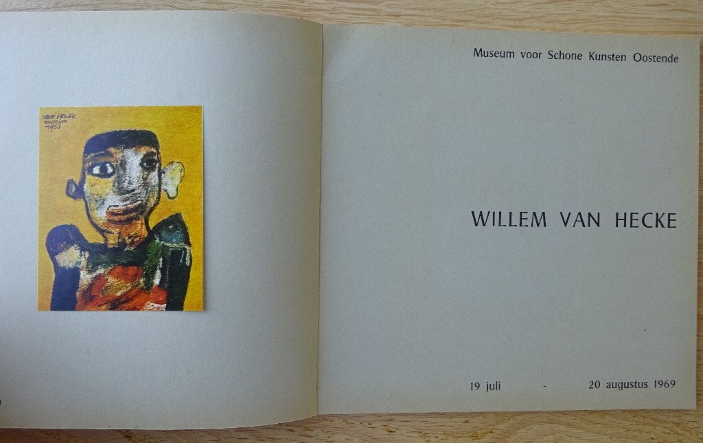 Willem Van Hecke, 1969 MSK Oostende, Boeken, Ophalen of Verzenden, Gelezen, Schilder- en Tekenkunst