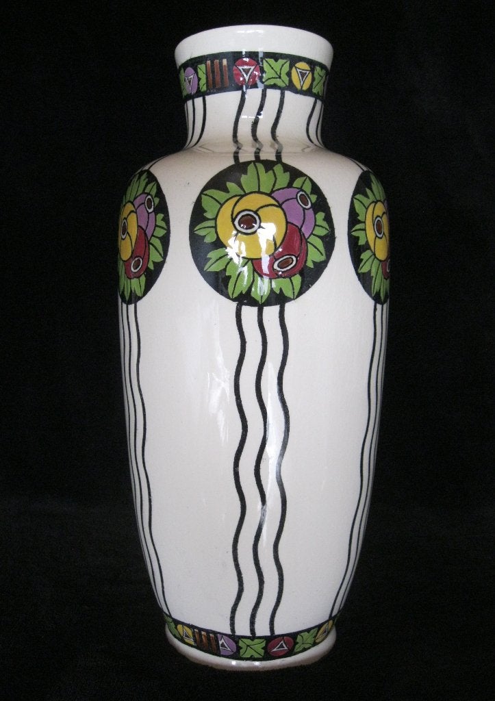 Art deco Boch Keramis D673 Charles Catteau vaas., Enlèvement