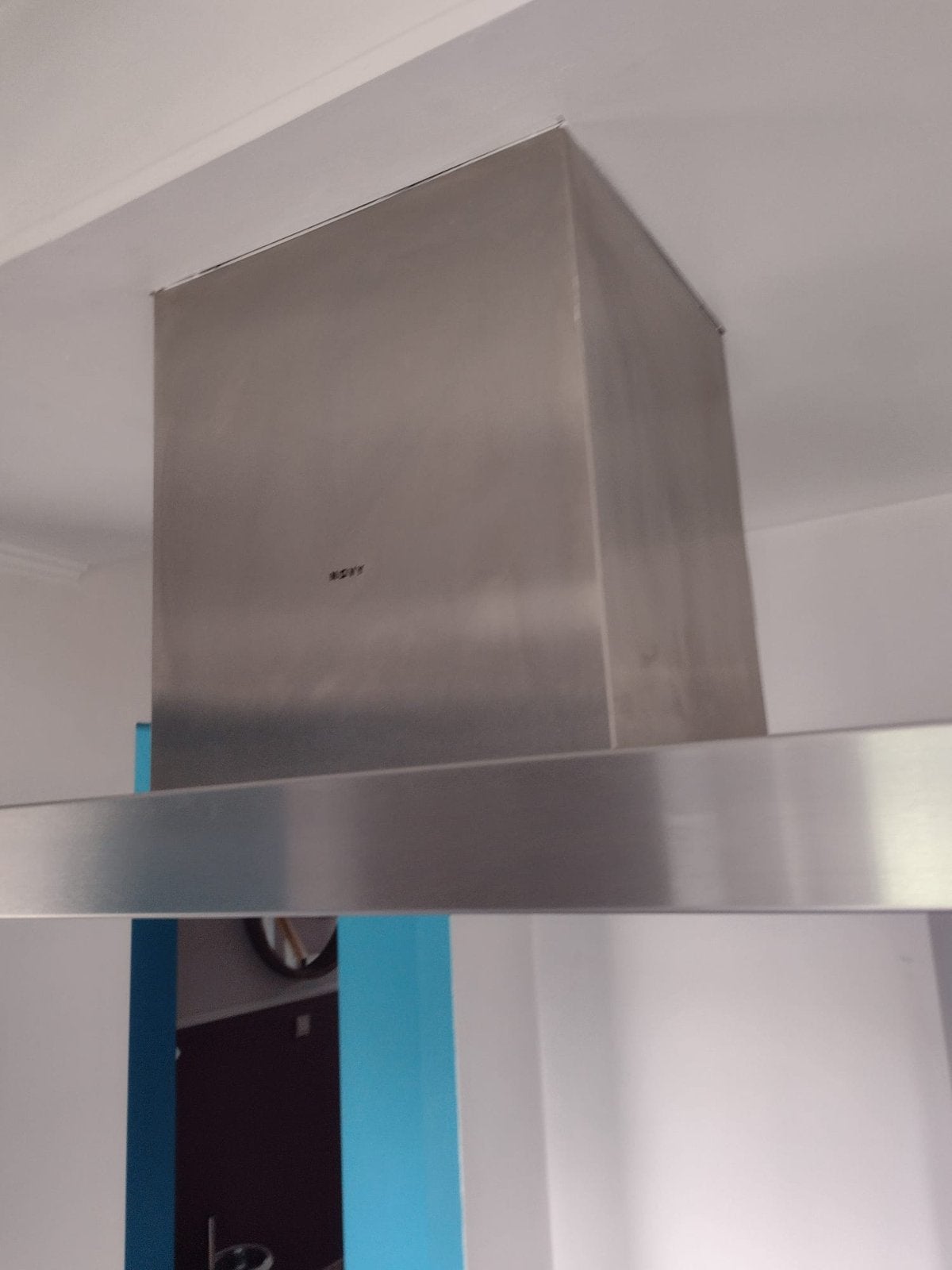 NOVY roestvrijstalen hangkap, Ophalen, Gebruikt