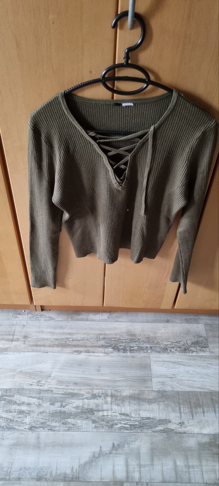 Kakigroene trui maat S, Ophalen, Maat 36 (S)