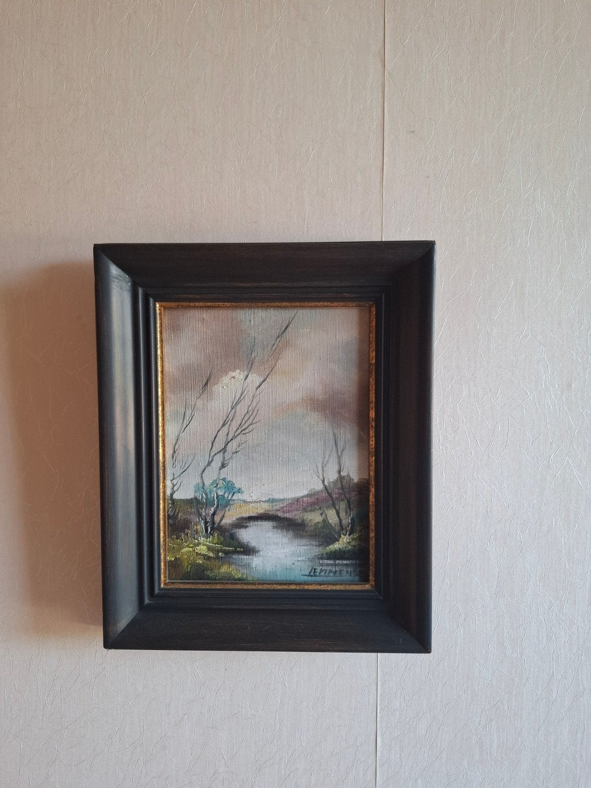 Schilderij lemmens, Ophalen
