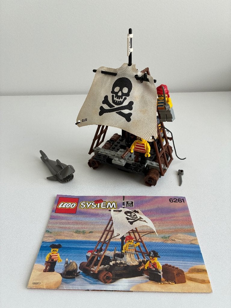 lego 6261 - raft raiders, Ophalen, Gebruikt, Lego, Pirates