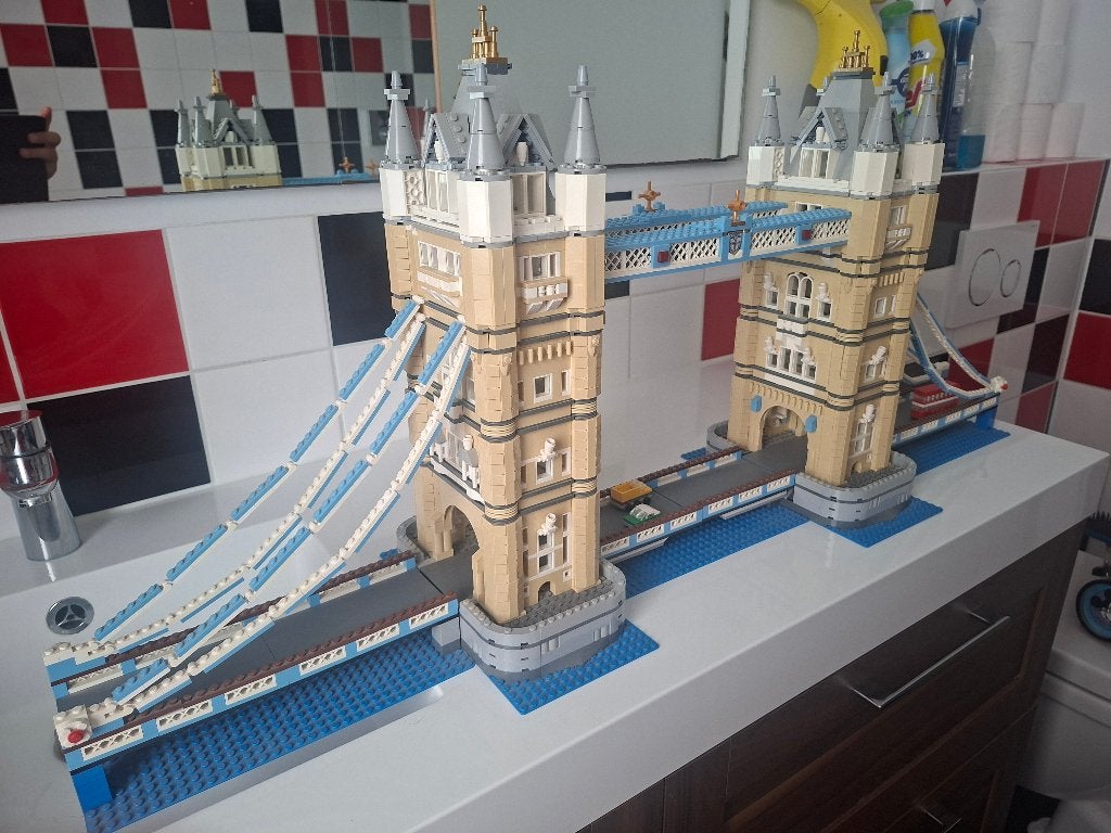 Lego tower bridge, Ophalen, Lego, Zo goed als nieuw, Compleet