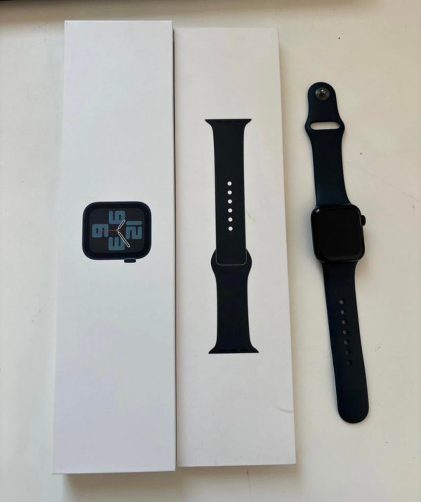 Apple watch SE + cellular, Étanche, Gris, IOS, Enlèvement