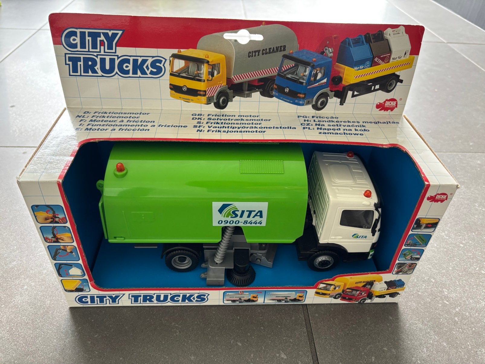 City trucks vuilniswagen nieuw, Ophalen of Verzenden, Nieuw
