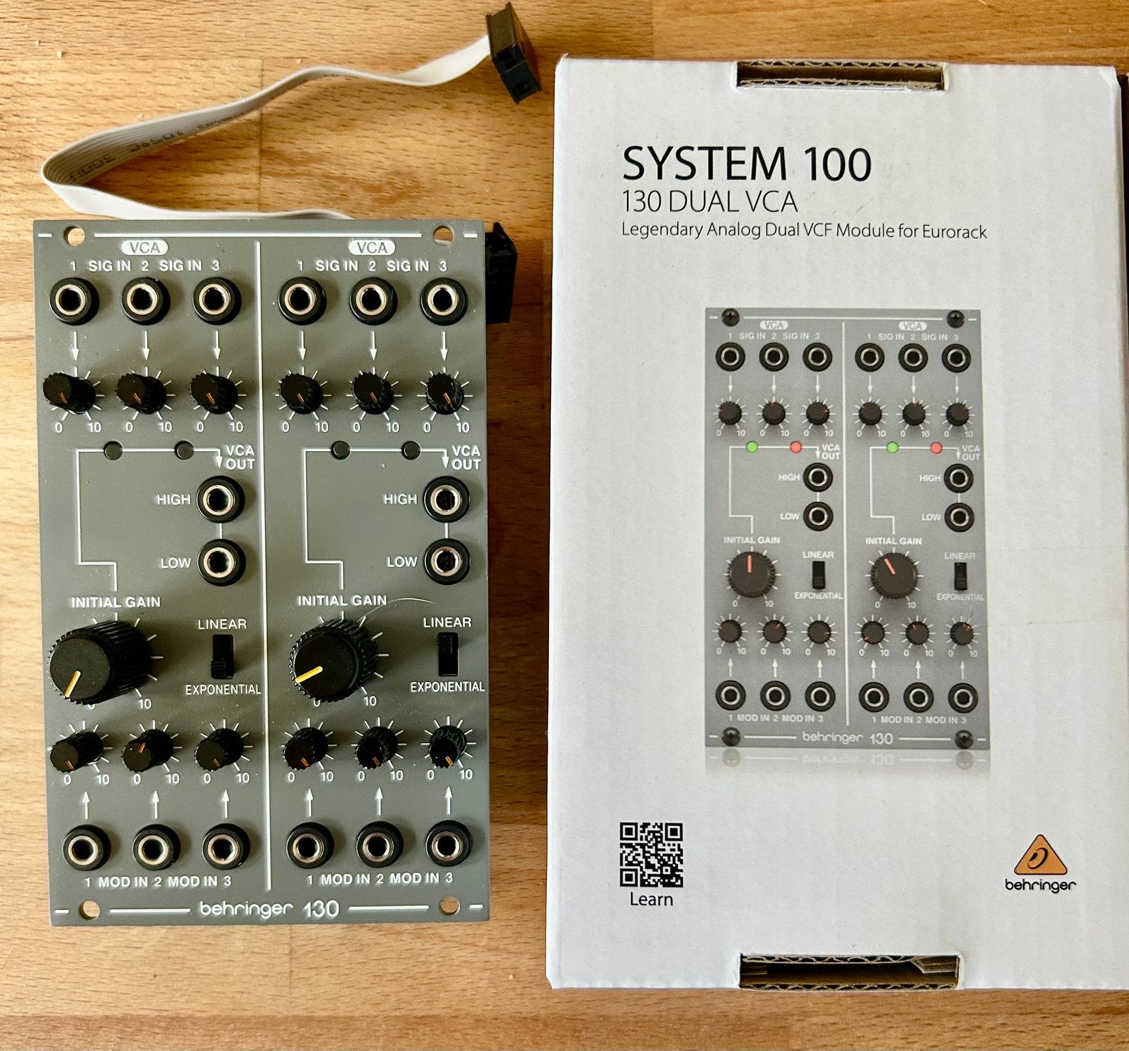 Behringer System 100 Dual VCA (module nr 130 ), Muziek en Instrumenten, Ophalen of Verzenden, Zo goed als nieuw