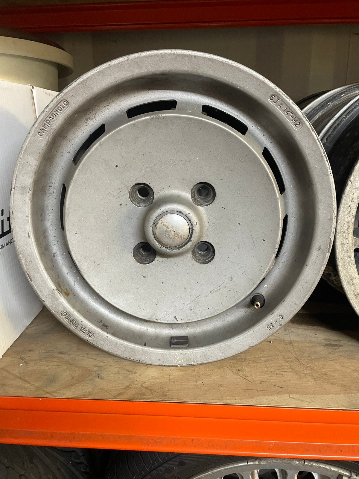 Campagnolo 6Jx14 H2 Velgen – Alfa Romeo 105 4x108, Ophalen