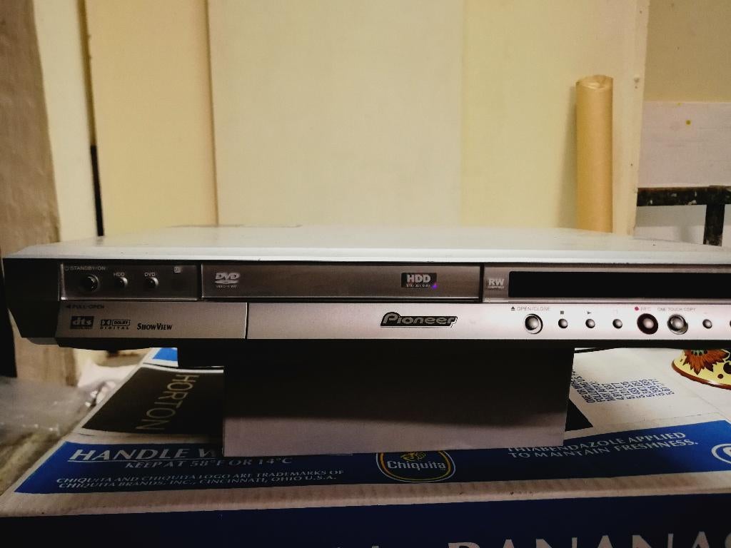 Pioneer DVR-720H-S HDD DVD Recorder, Audio, Tv en Foto, Ophalen, Dvd-recorder, Pioneer