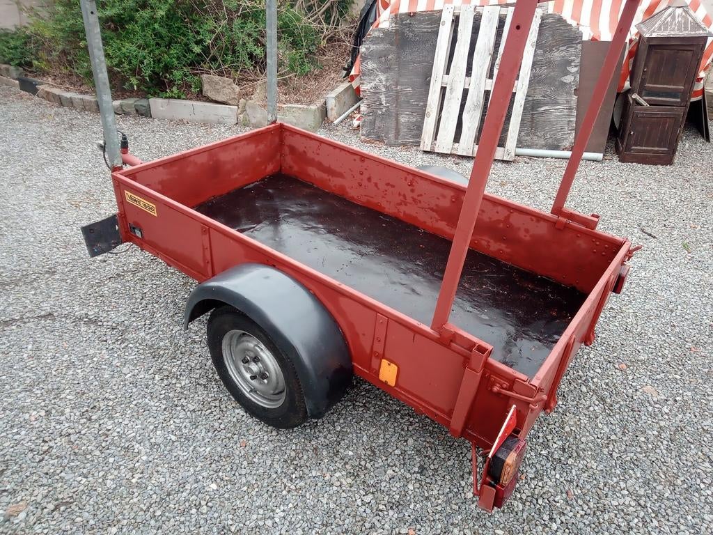 Remorque 500kg vanweeghel, Autos : Divers, Remorques, Enlèvement, Utilisé