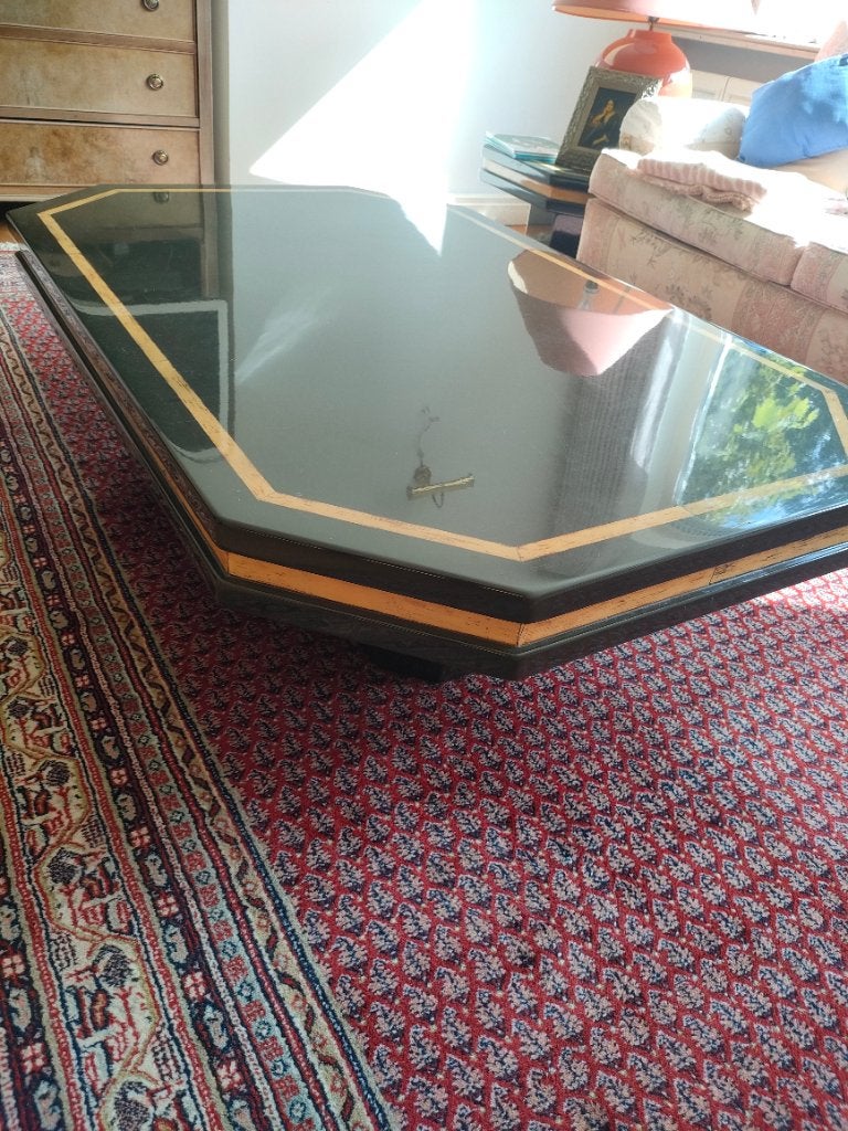 Stevige salontafel, Ophalen, Overige materialen, Gebruikt, 100 tot 150 cm