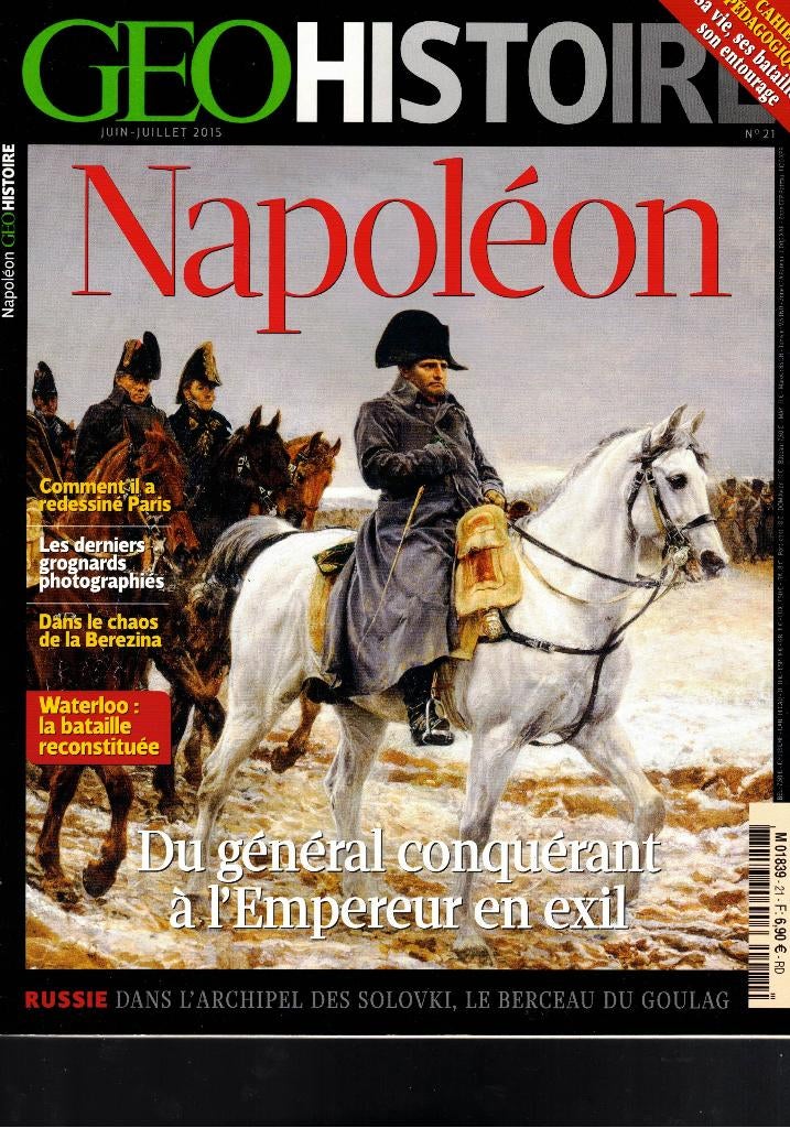 GEOHISTOIRE NAPOLEON, Ophalen of Verzenden, Zo goed als nieuw