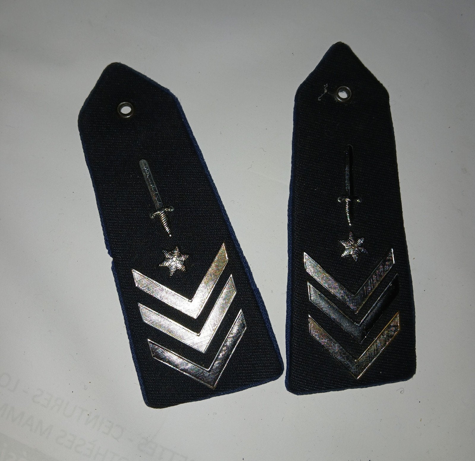 paire de grade de la police communale, Enlèvement ou Envoi
