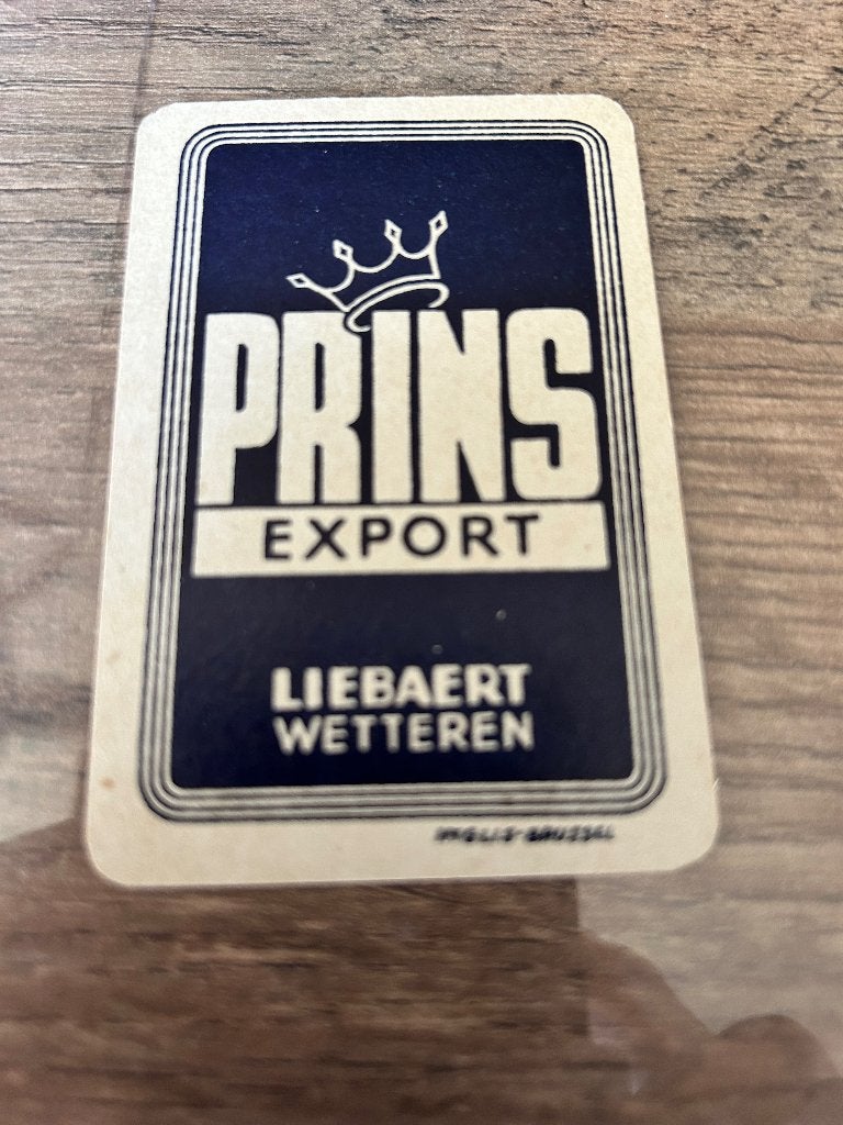1 losse speelkaart brouwerij liebaert, Verzamelen, Ophalen of Verzenden, Nieuw, Speelkaart(en)