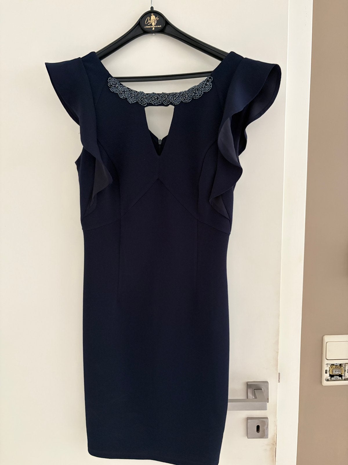 Korte nette jurk, Ophalen, Nieuw, Blauw