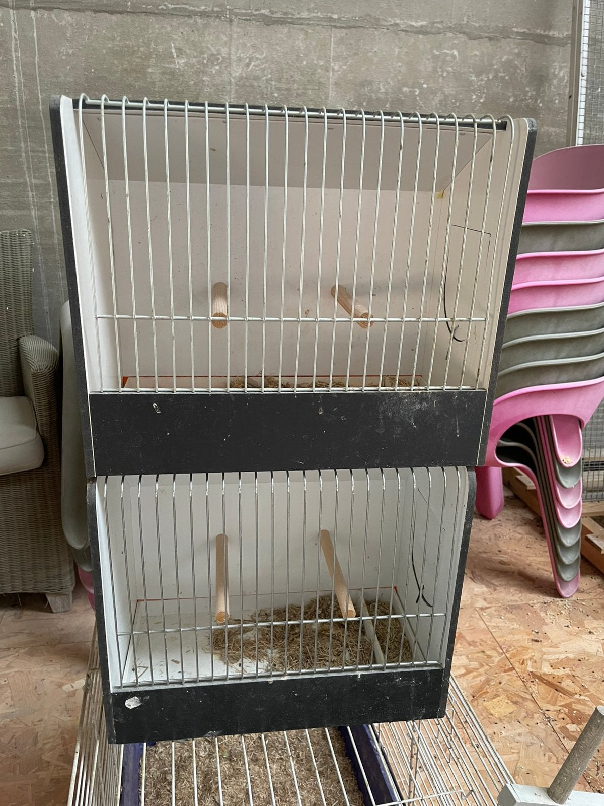 2 parkieten kooitjes/ tentoonstellingkooi, Dieren en Toebehoren, Ophalen