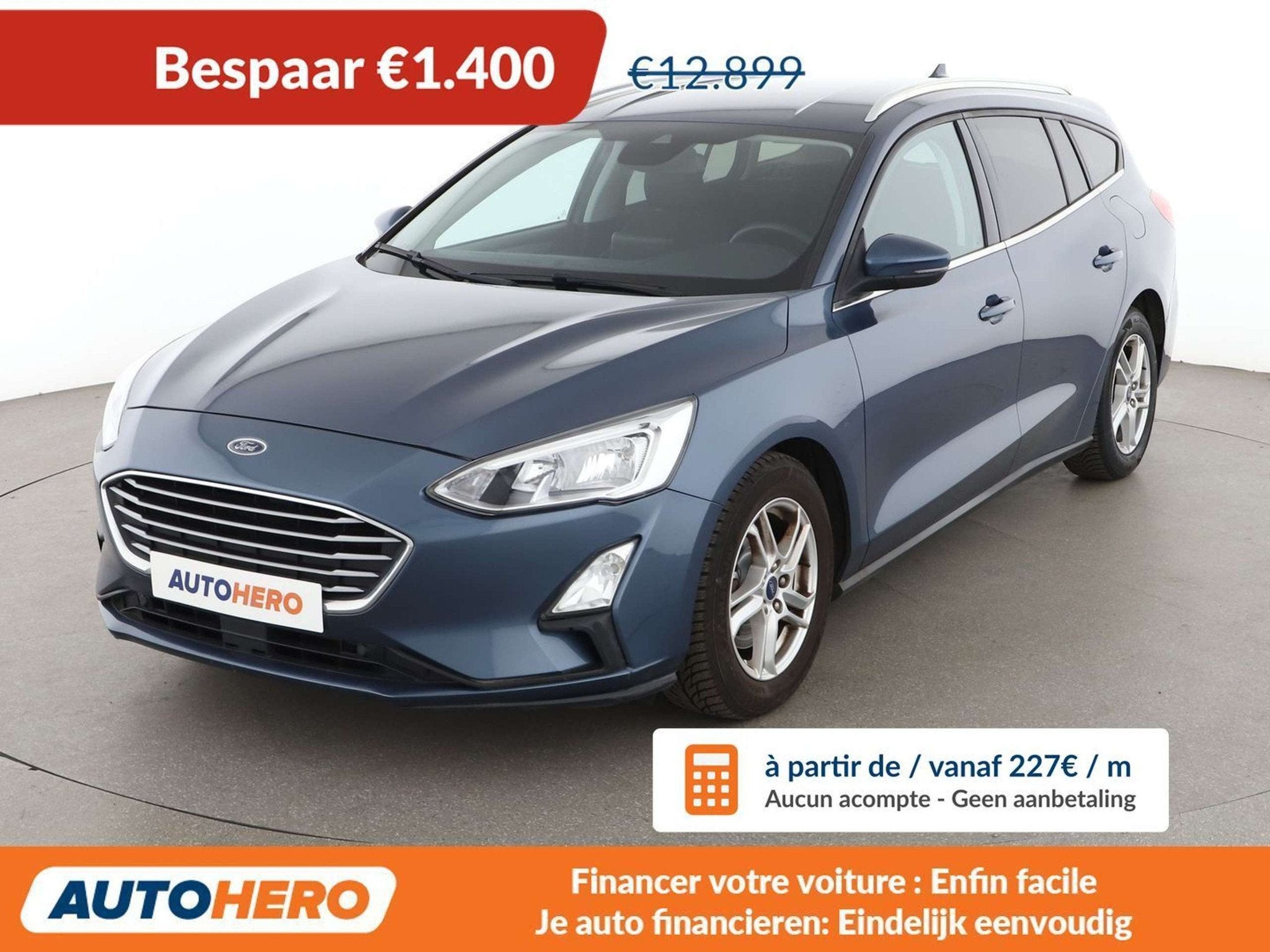Ford Focus 1.0 EcoBoost Cool&Connect, Focus, 998 cm³, Euro 6, Boîte manuelle