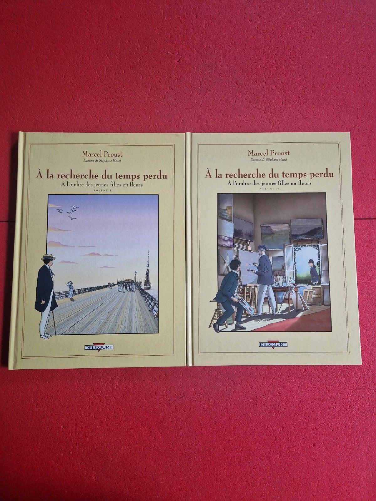 lot de 2 bd a la recherche du temps perdu 2 et 3, Boeken, Ophalen of Verzenden
