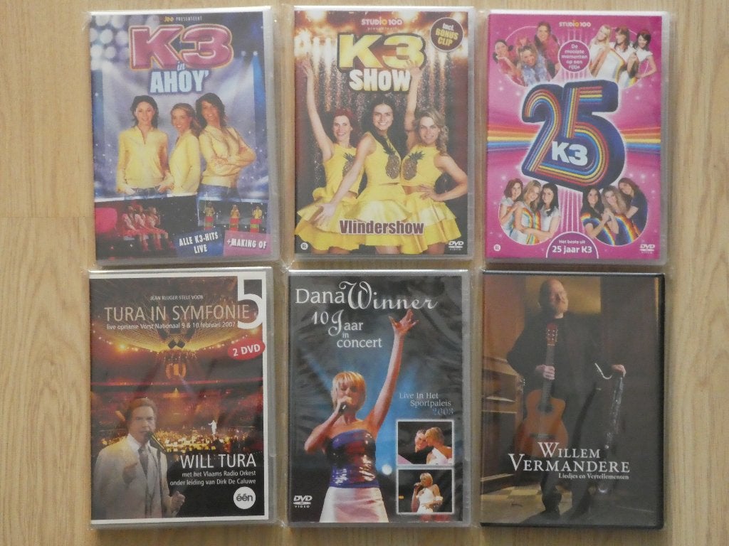 DVD de musique - néerlandais, Enlèvement ou Envoi, Utilisé