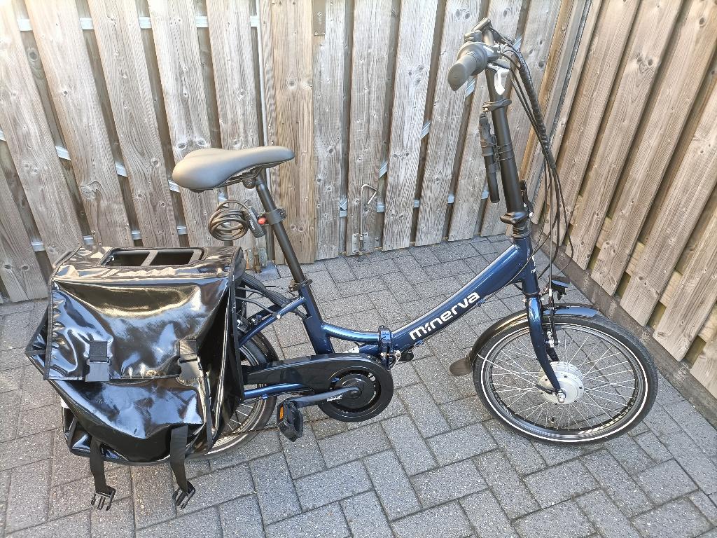 Vouwfiets - electrisch, Ophalen, Gebruikt, Velgrem, Versnellingen