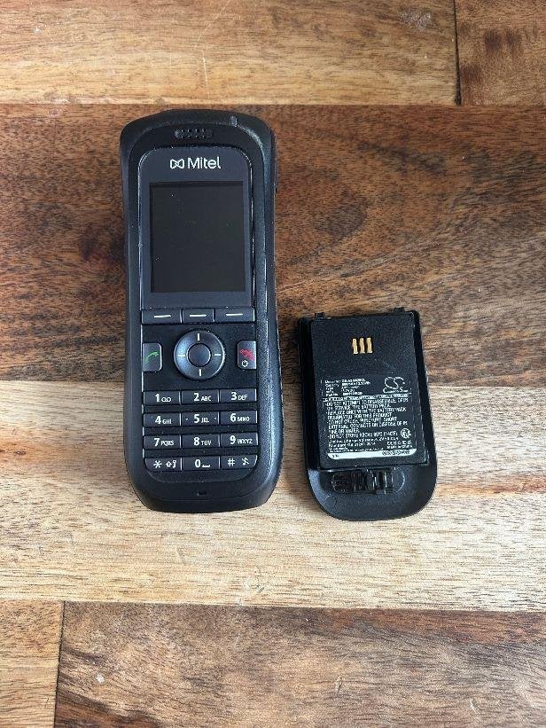 ☎️ Mitel 5624 V2 WiFi Dect handset met accu 51302081 ☎️, Telecommunicatie, Ophalen of Verzenden, Refurbished, 1 handset