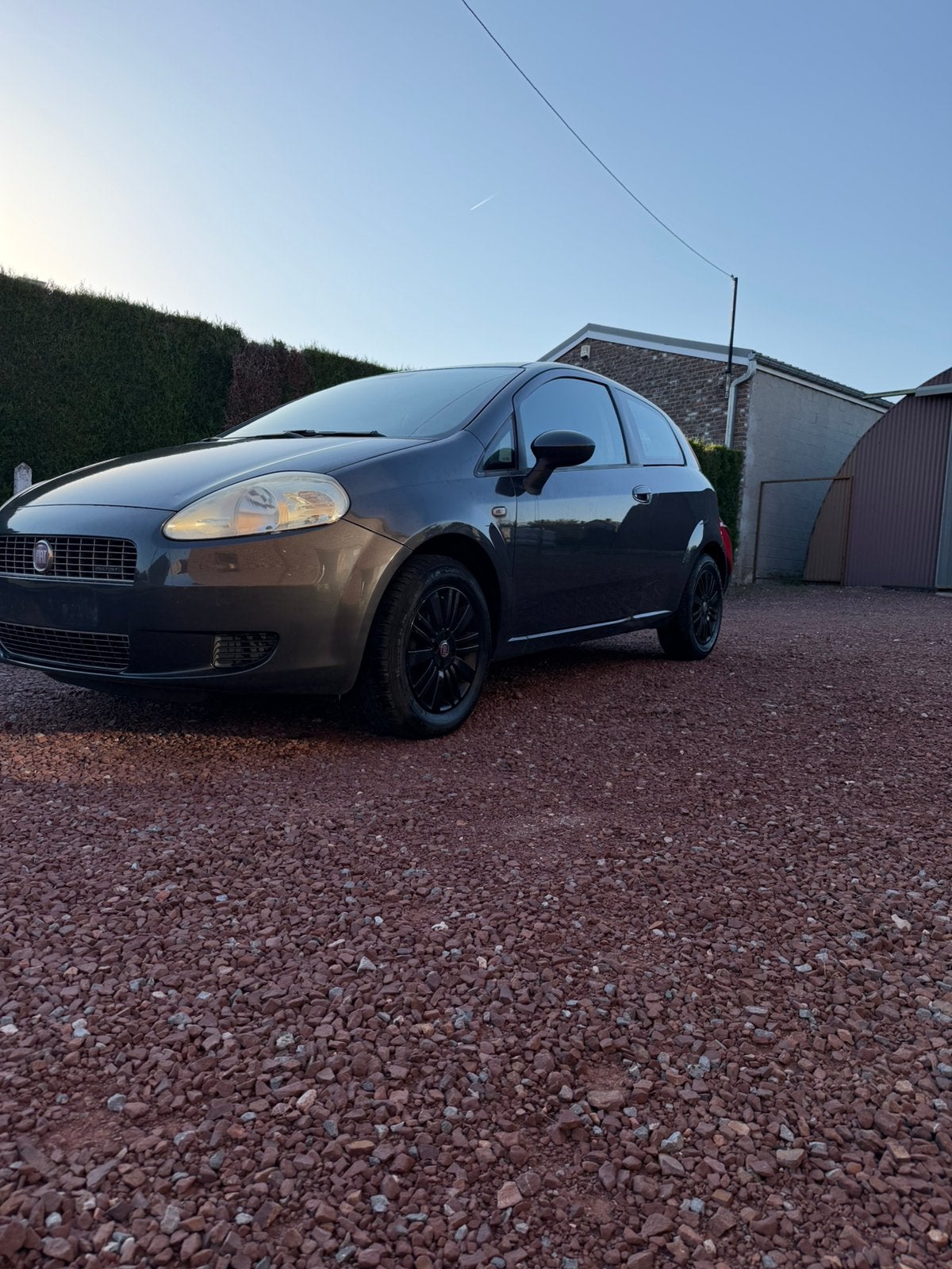 Fiat punto, Auto's, Fiat, Voorwielaandrijving, Stof, Zwart, Particulier