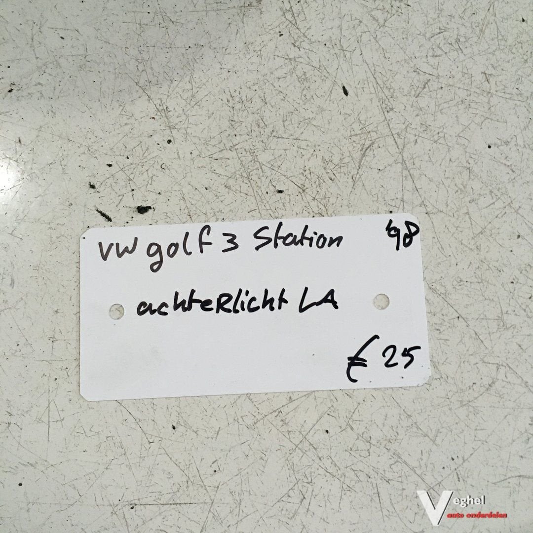Vw Golf 3 Station 1998  Achterlicht Links, Auto-onderdelen, Gebruikt, -, -, Ophalen of Verzenden