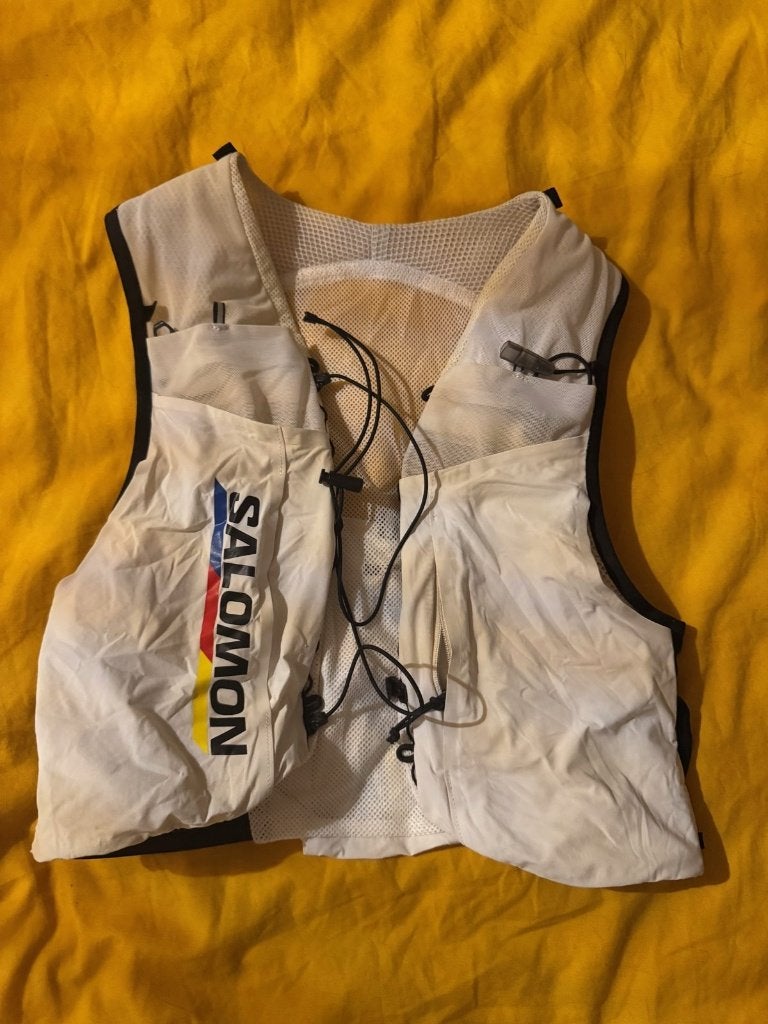 Salomon Sense Pro 2 hydration vest trailrunning maat M, Sport en Fitness, Loopsport en Atletiek, Overige merken, Gebruikt, Overige typen