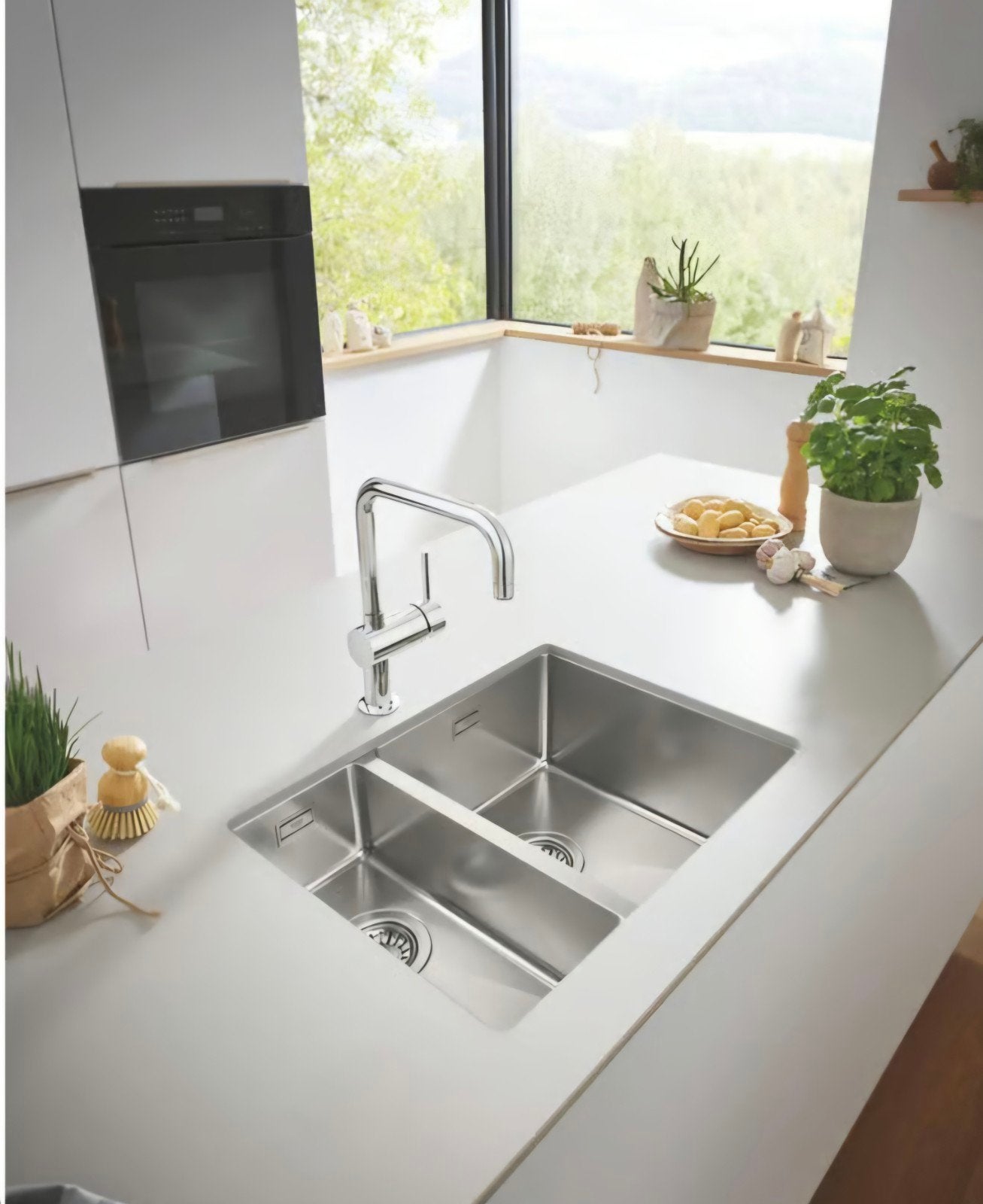 Grohe onderbouwspoelbak, Maison & Meubles, Enlèvement