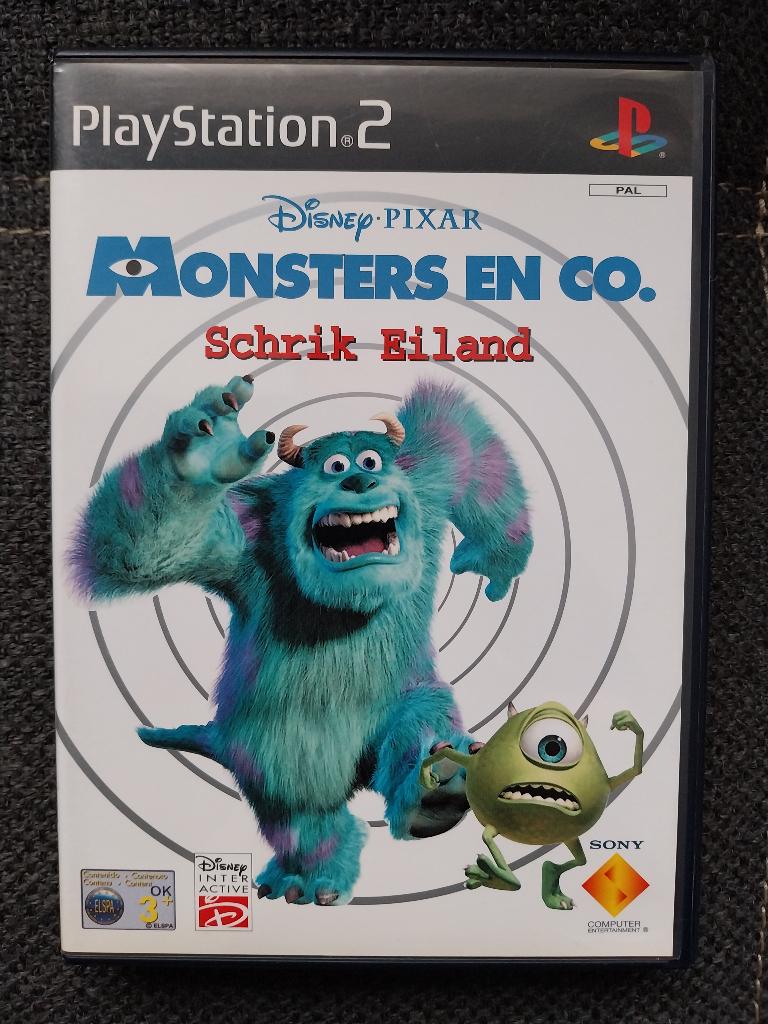 PS2 Monsters en Co Schrik Eiland, Games en Spelcomputers, Ophalen of Verzenden, Gebruikt
