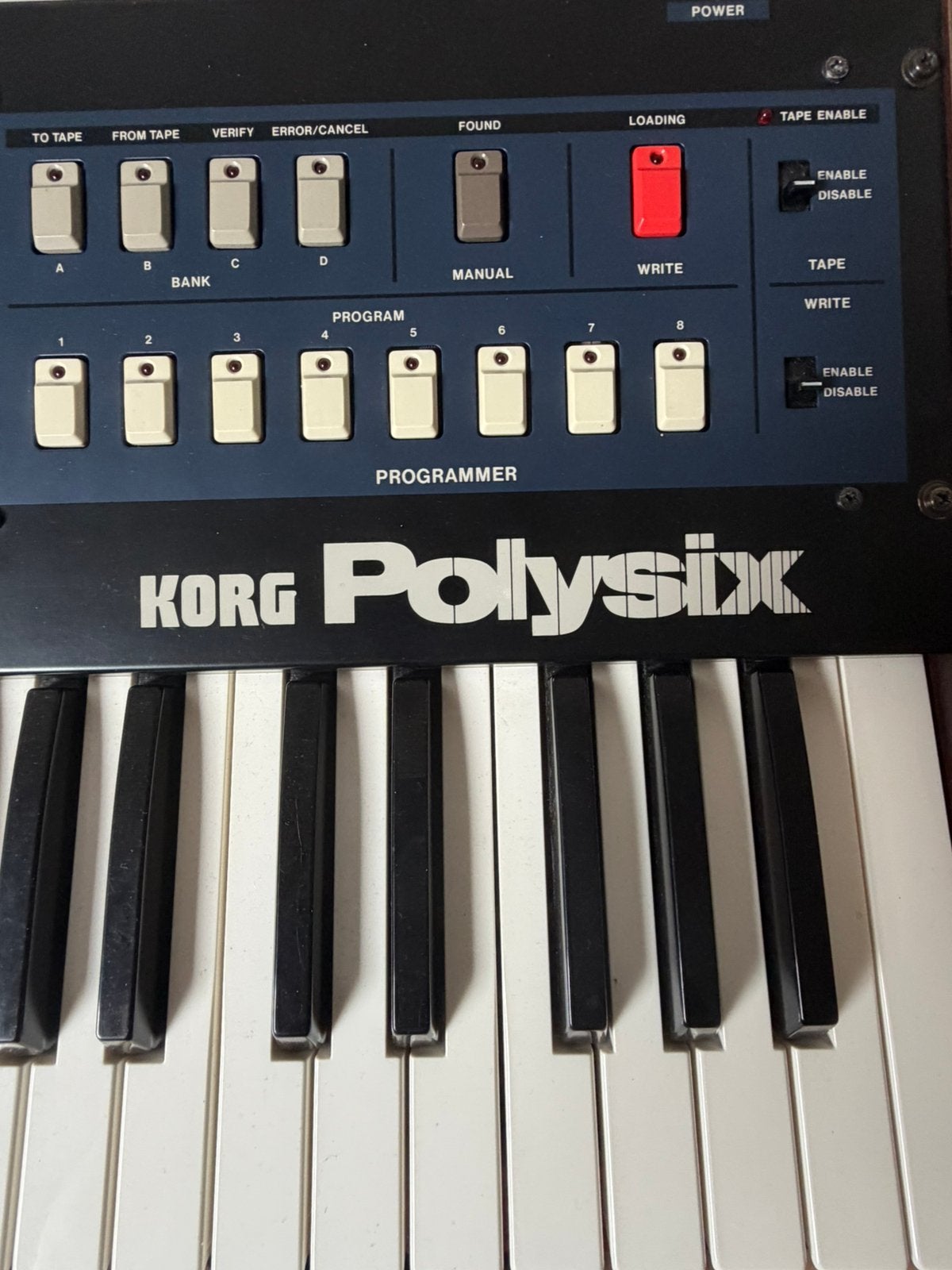 Korg Polysix, Muziek en Instrumenten, Synthesizers, Ophalen, Gebruikt, Korg