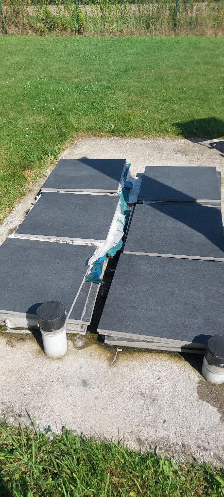 San Diego Nero Ret Buitentegels zwart, Ophalen, Keramiek, Nieuw, 10 m² of meer
